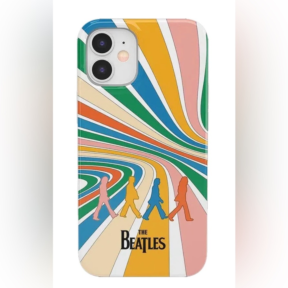 The Beatles Swirl iPhone 12 Case. Never used.